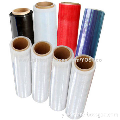 100% virgin grade lldpe stretch film plastic packaging, BSCI, EXXON Mobil